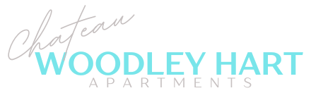 a logo with the words wordedy hair apartments on a green background